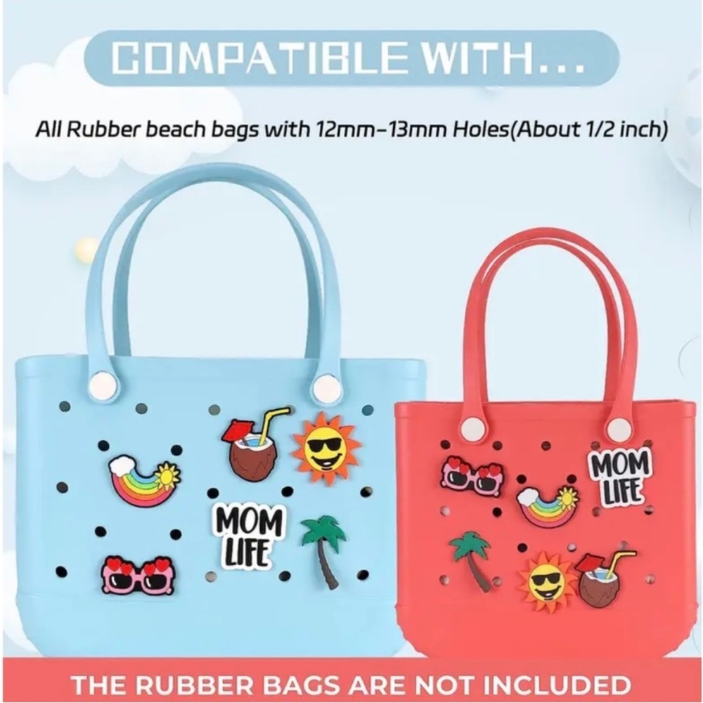 NEW Football Bogg Bag Accessory or Charm - Picture 2 of 5